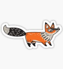 Foxes Sticker