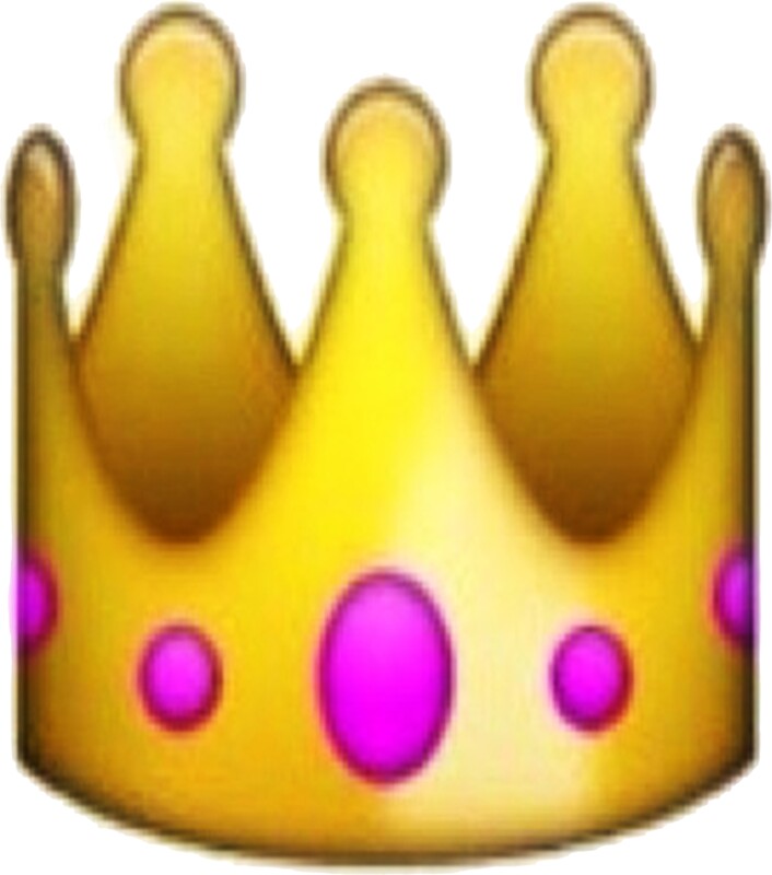 Crown Emoji No Background