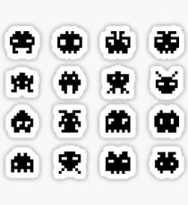 Invaders of Space Sticker