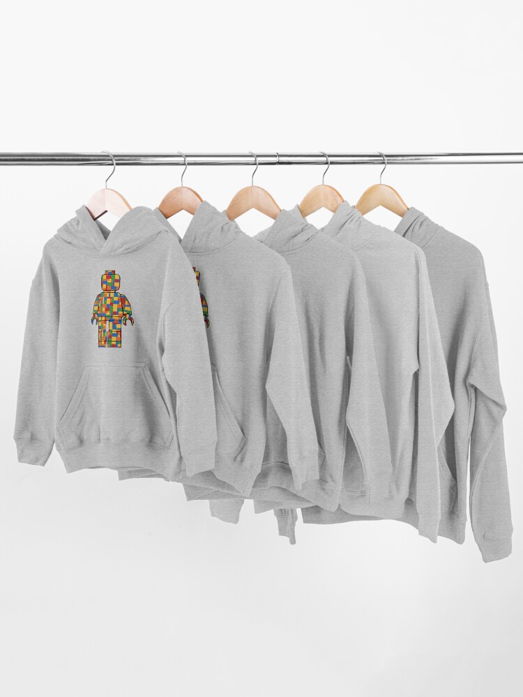 Alternate view of LegoLove Building Blocks Kids Pullover Hoodie
