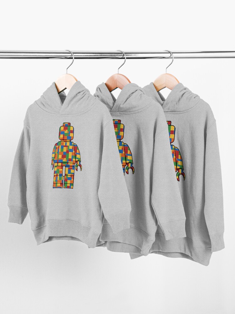 Alternate view of LegoLove Building Blocks Toddler Pullover Hoodie