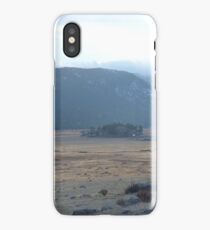elk eating in moraine park iPhone Case