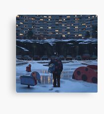 Bostadsmauer Canvas Print