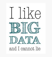 Big Data Photographic Print