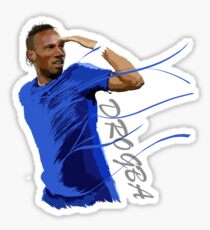The King of Chelsea - Didier Drogba - Legend Sticker