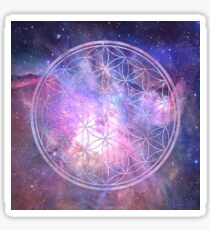 Sacred Geometry Universe IX Sticker