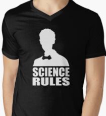 Science Rules Men's V-Neck T-Shirt