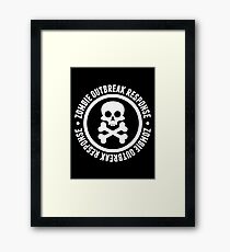 Zombie Outbreak Framed Print