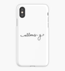 Allons-y iPhone Case