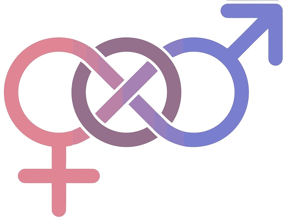 Gender Fluid Symbols By Elisa88 Redbubble