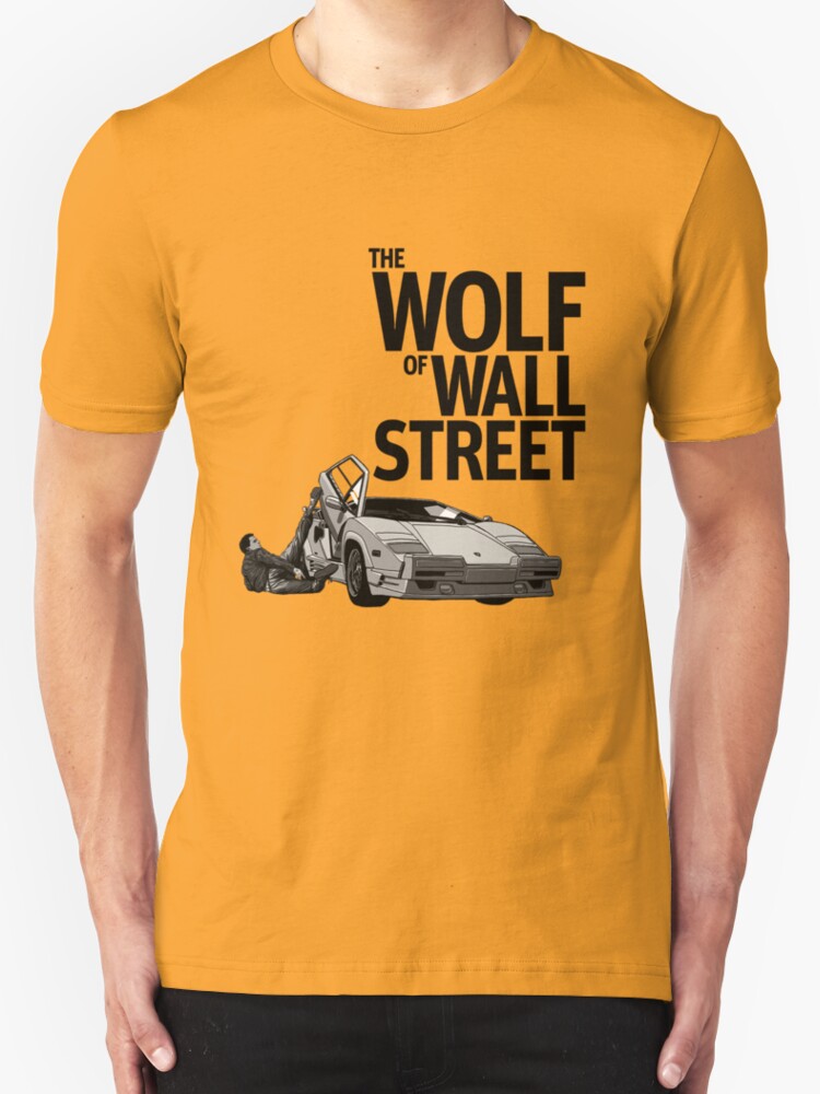 "THE WOLF OF WALL STREET-LAMBORGHINI COUNTACH" T-Shirts ...