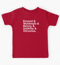 Brick Names Kids Tee