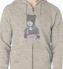 "Buns" Zipped Hoodie