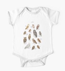 Eulen Baby Body Kurzarm