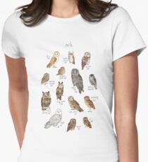 Owls Women's Fitted T-Shirt