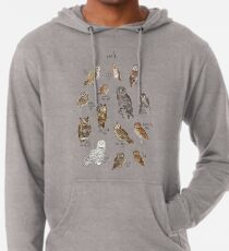 Eulen Leichter Hoodie