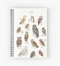 Owls Spiral Notebook