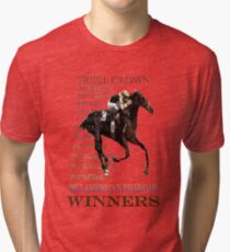 Triple Crown Winners 2015 American Pharoah Tri-blend T-Shirt