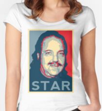 Ron Jeremy Hope? Pornstar Fitted Scoop T-Shirt