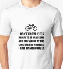 Handsome Ride Bike Unisex T-Shirt