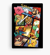 Dairanto Smash Bros Canvas Print
