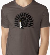 The Emperor (Penguin) Men's V-Neck T-Shirt