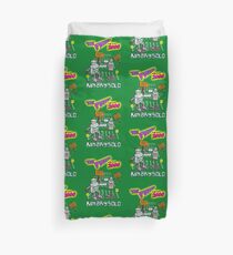 Flight of the Conchords - Binary Solo - Robots 2 Duvet Cover