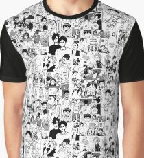 Haikyuu!! - Manga Collage Graphic T-Shirt