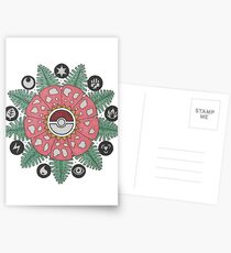 Pokemandala Postcards