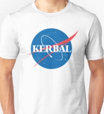 Kerbal Space Program NASA logo (large) Unisex T-Shirt