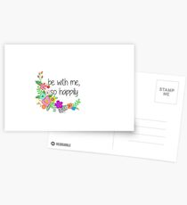 happily -one direction Postcards