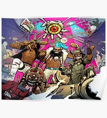 Póster Flatbush Z0mbies