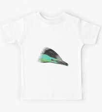 Common Dolphin (version green/turquoise) Kids Tee