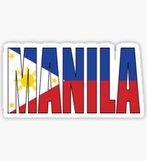 Manila. Sticker