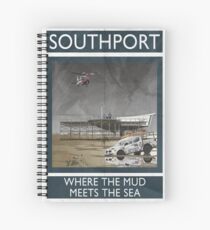 Southport - Where The Mud Meets The Sea Spiral Notebook
