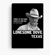 The Sunny Slopes of Long Ago - Lonesome Dove Canvas Print