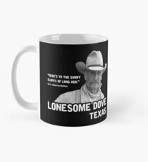 Die sonnigen Abhänge von Long Ago - Lonesome Dove Tasse (Standard)
