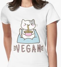 Vegan Ramen Women's Fitted T-Shirt