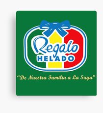 Regalo Helado Canvas Print