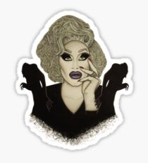Sharon Needles Nosferatu Drawing Sticker