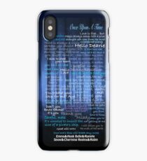 Once Upon A Time Quotes iPhone Case