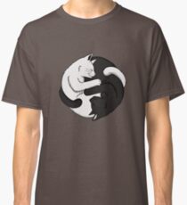 Yin Yang Cats Classic T-Shirt