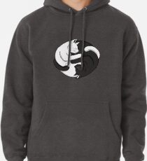 Yin Yang Cats Pullover Hoodie