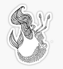 Pegatina Mermaid Bones - RIP