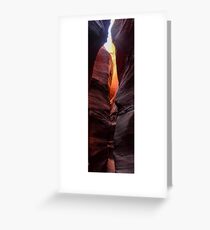 Slot Canyon Greeting Card
