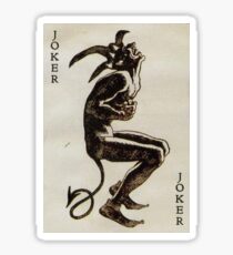 Joker evil Sticker