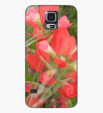 Funda/vinilo para Samsung Galaxy En el camino con Indian Paintbrush