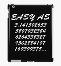 Easy as Pi iPad Case/Skin