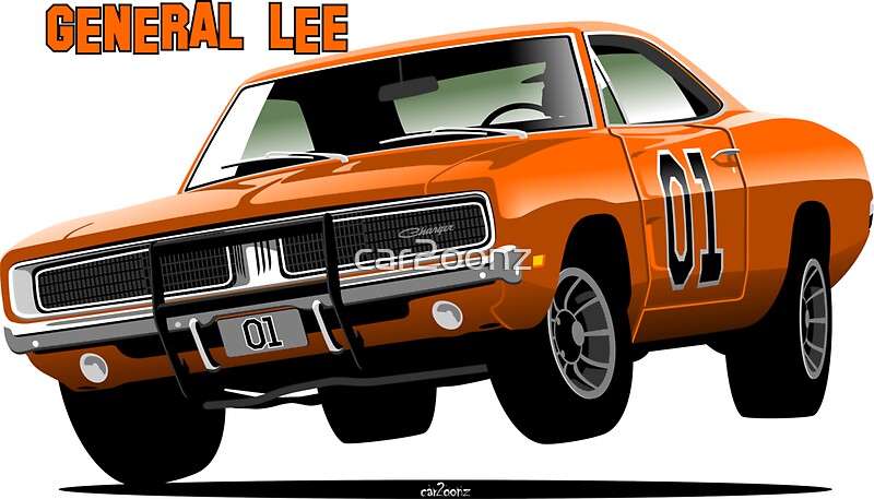 General Lee: Stickers | Redbubble