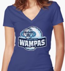 Planet Hoth Wampas Women's Fitted V-Neck T-Shirt